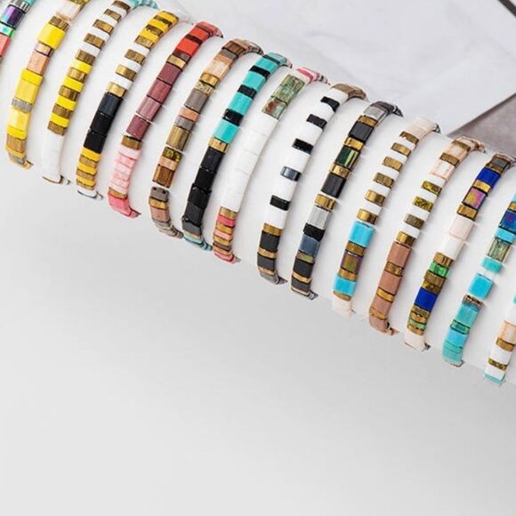 Chicklet Elastic Bracelet nib - Picture 3 of 10